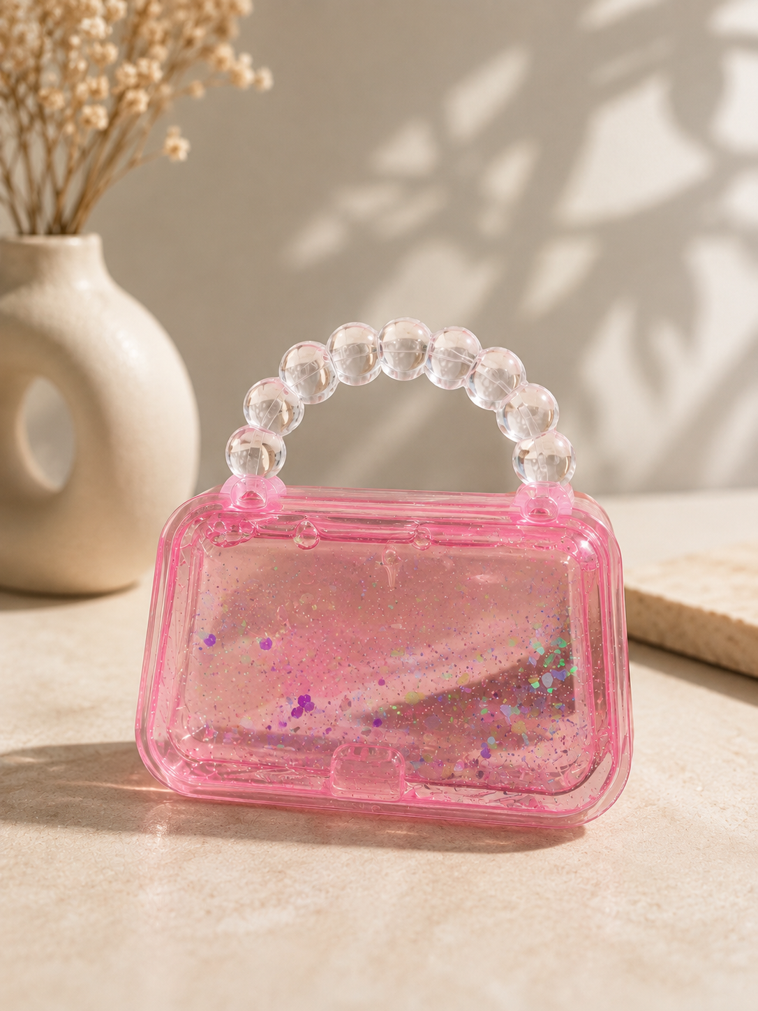 Glitter Maltose Hand Bag – Squeeze & Stretch Sensory Toy