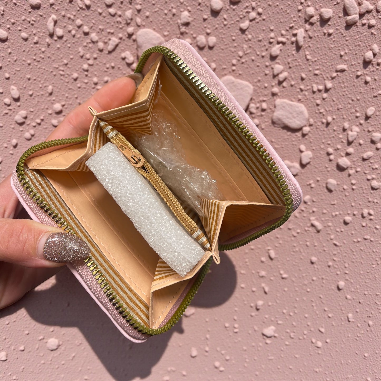 Disney Stitch Zip Wallet - Mini PU Leather Card Holder