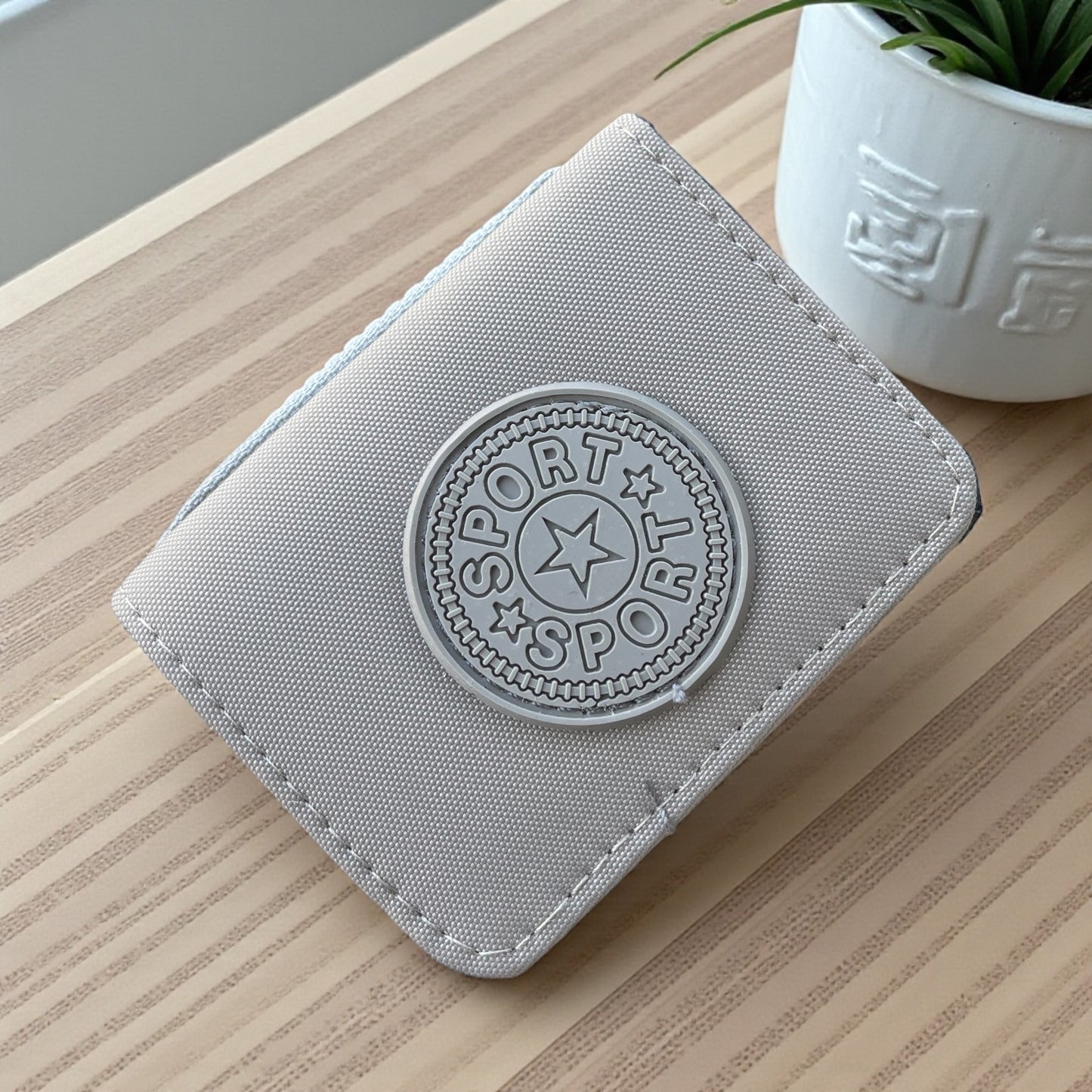 Compact Sporty Mini Zip Wallet – Lightweight, Stylish & Everyday Essential