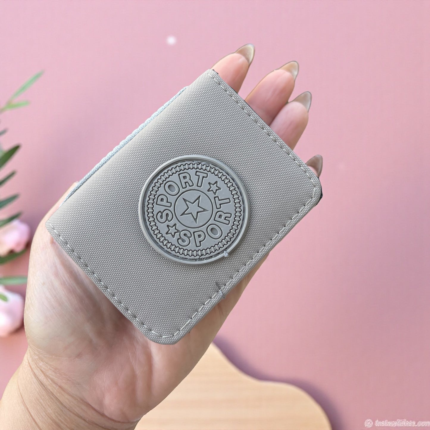 Compact Sporty Mini Zip Wallet – Lightweight, Stylish & Everyday Essential