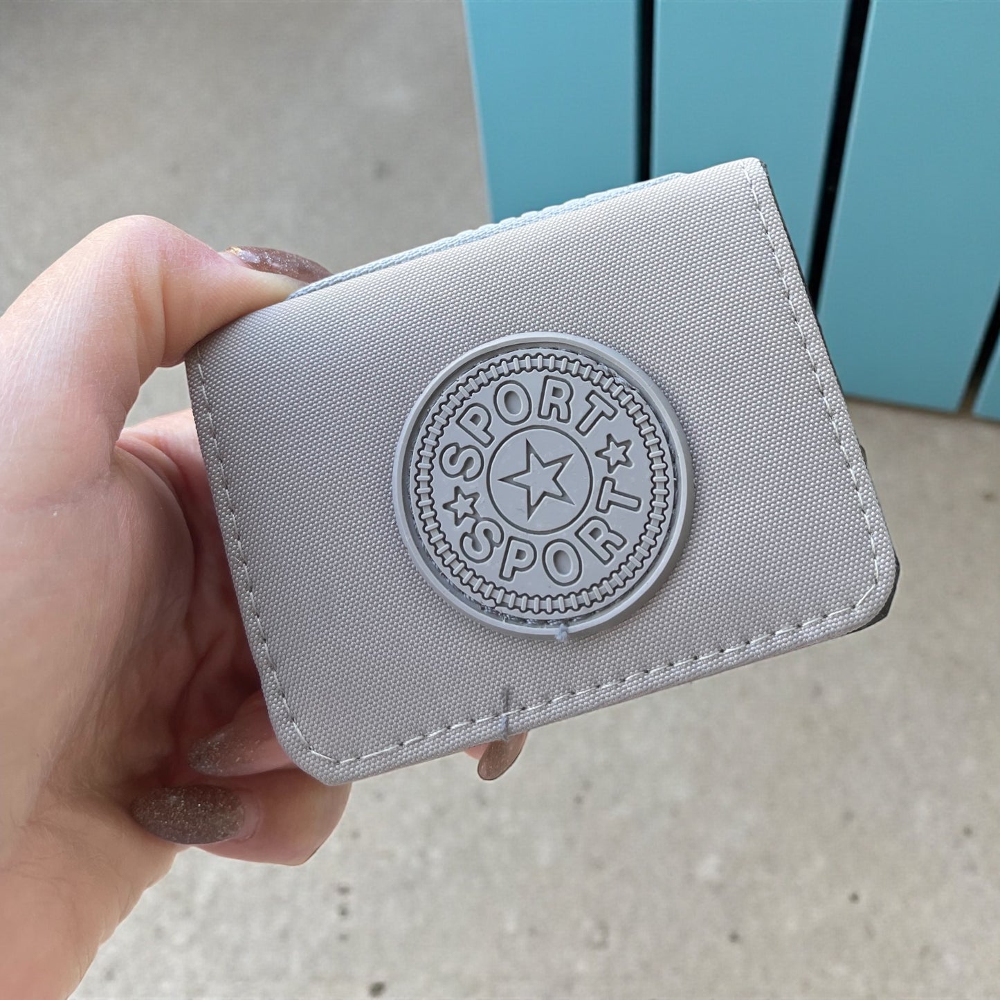 Compact Sporty Mini Zip Wallet – Lightweight, Stylish & Everyday Essential