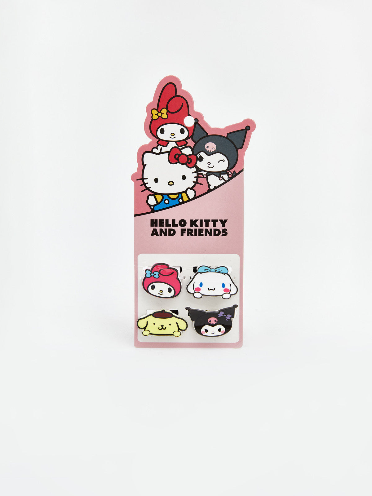 LCW JOY Hello Kitty 4-piece Girls' Hair Clip Set