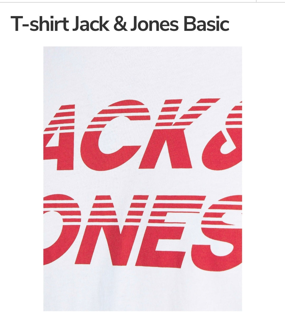 Original Jack & Jones boys T-shirt