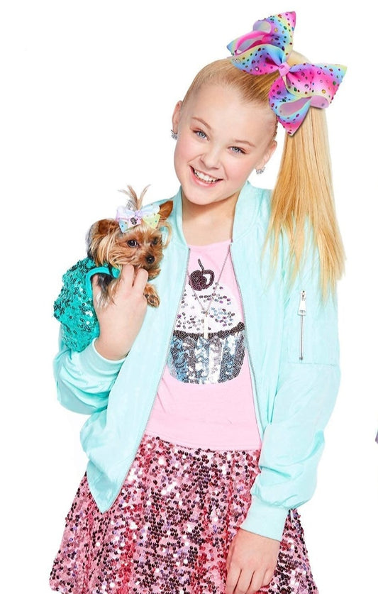 Jojo large bow hair clip for girls